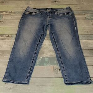Vigoss Heritage Jeans Dublin Crop Straight sz 11/12